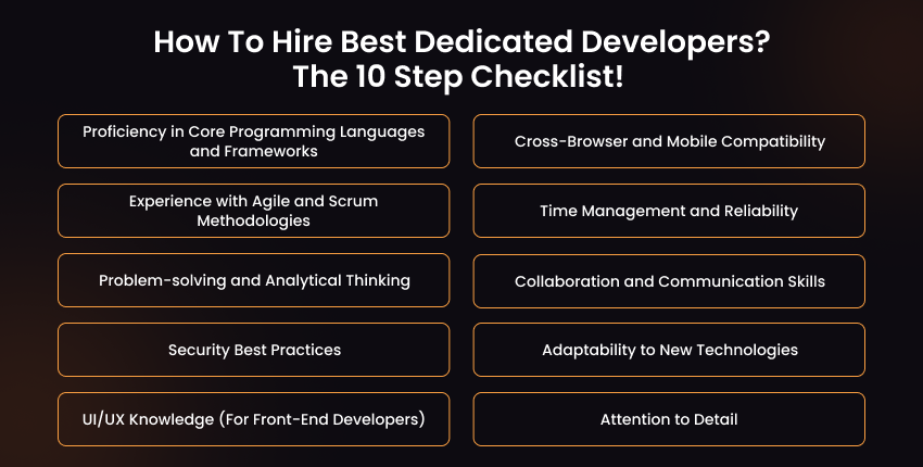 top developers skill