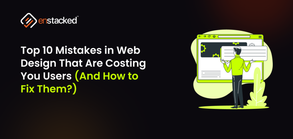 Top 10 mistakes in web design and how to fix them