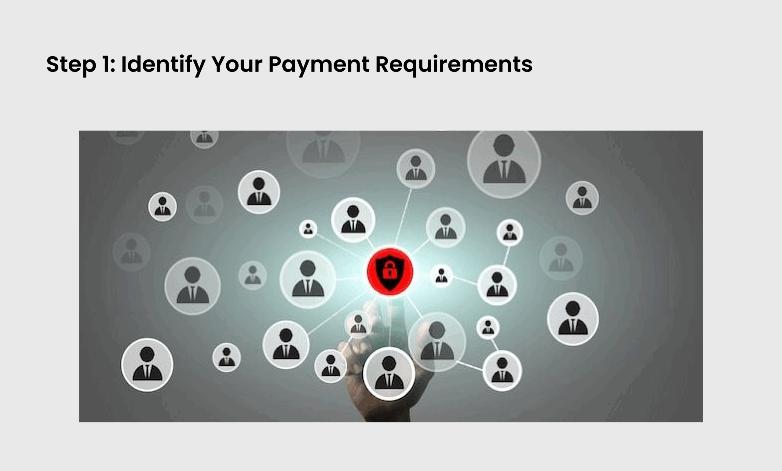 Identify Your Payment Requirements