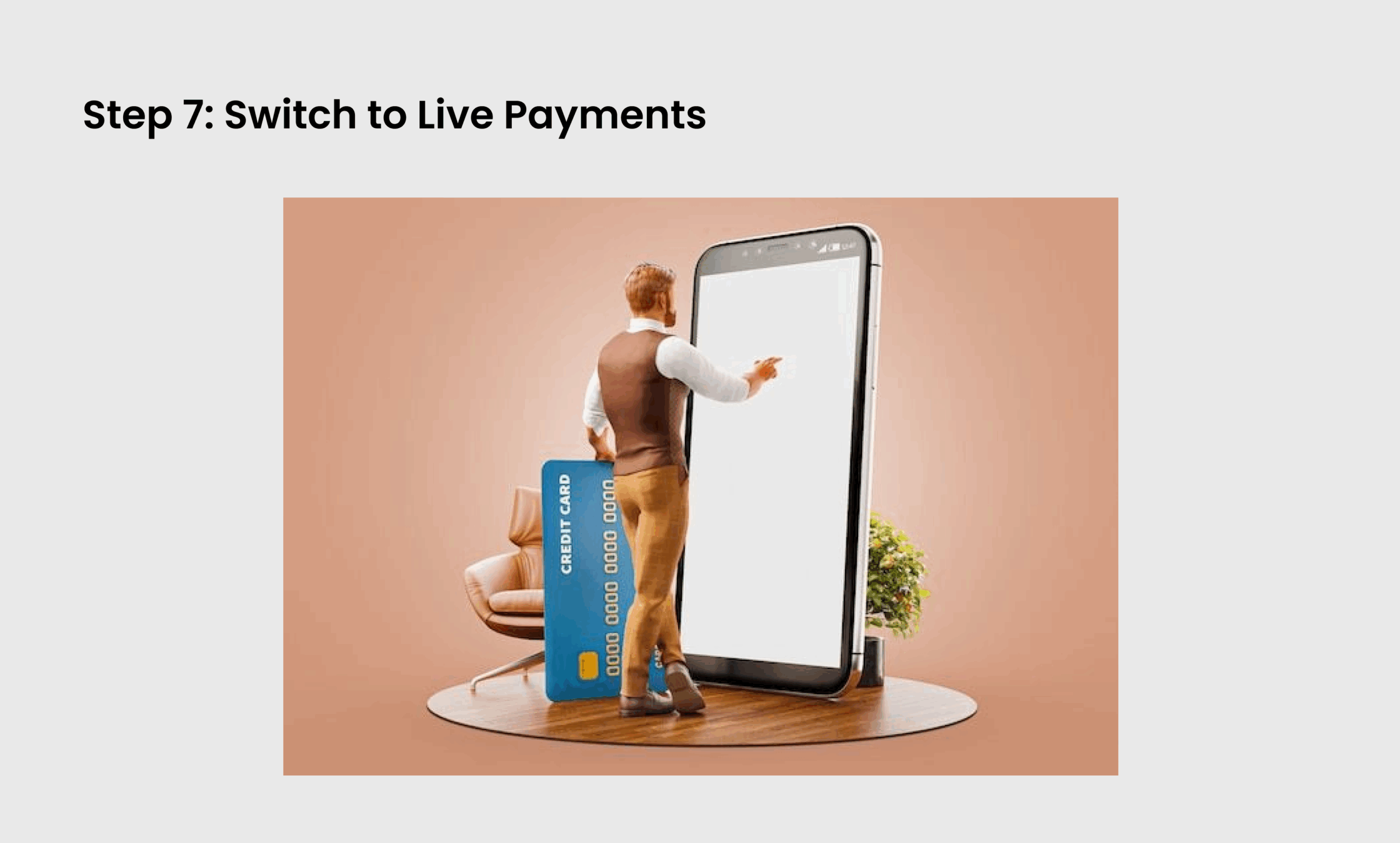 Switch to Live Payments