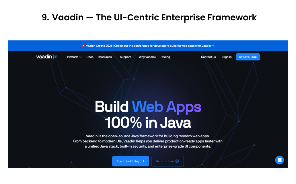 Vaadin The UI-Centric Enterprise Framework